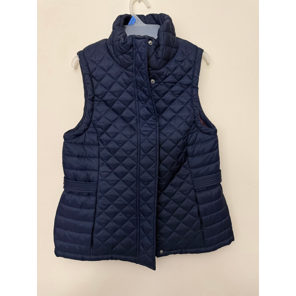 Women's Tommy Hilfiger Navy Quilted Vest SP